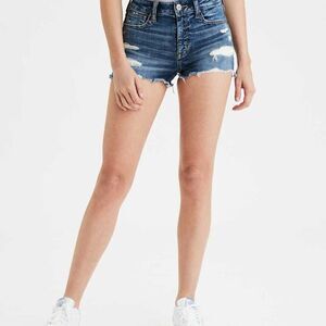 American‎ Eagle Outfitters Ne(X)t Level Stretch Cut-Offs - Size 0